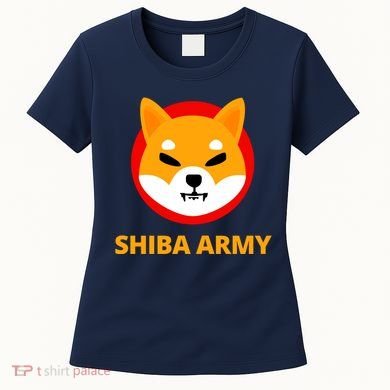 Shiba Army Crypto Currency Women's T-Shirt