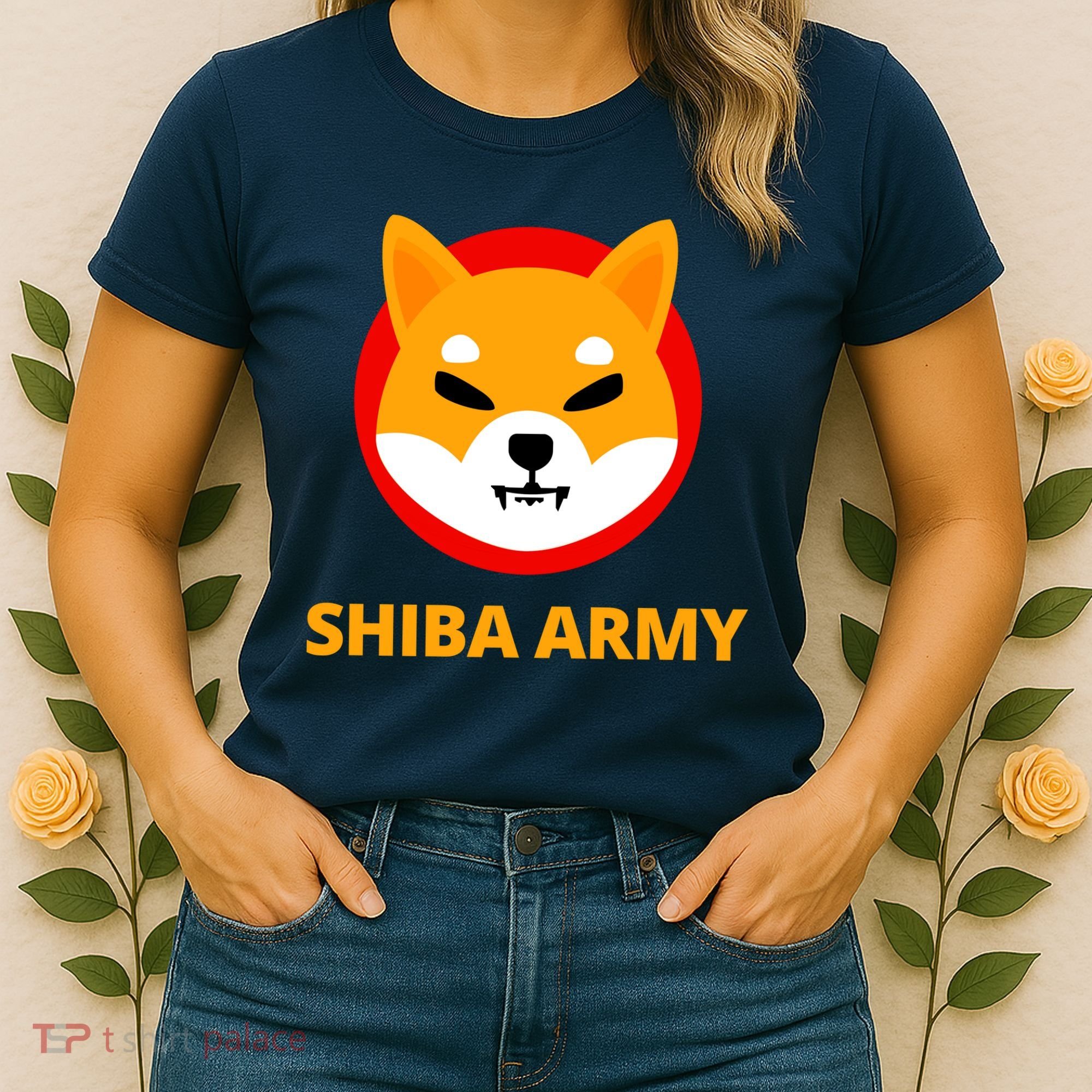 Shiba Army Crypto Currency Women's T-Shirt