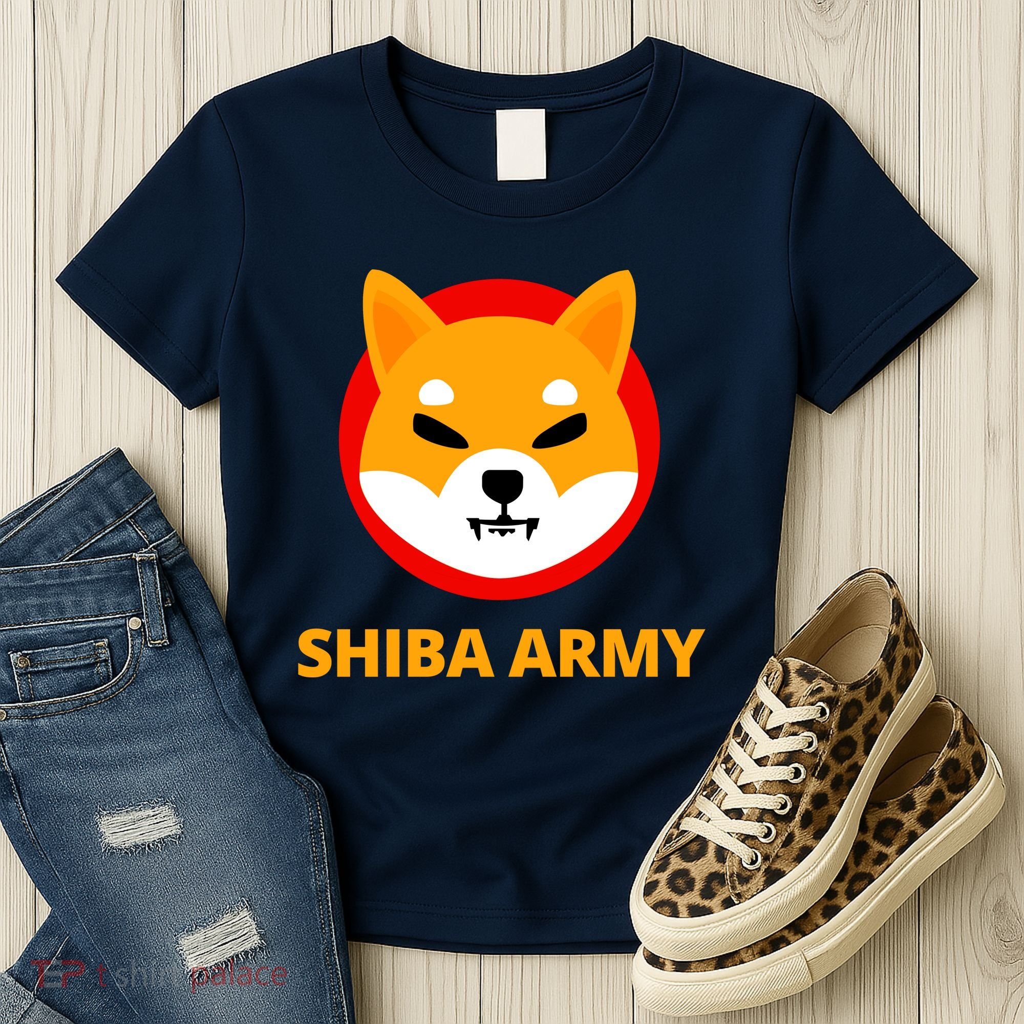 Shiba Army Crypto Currency Women's T-Shirt