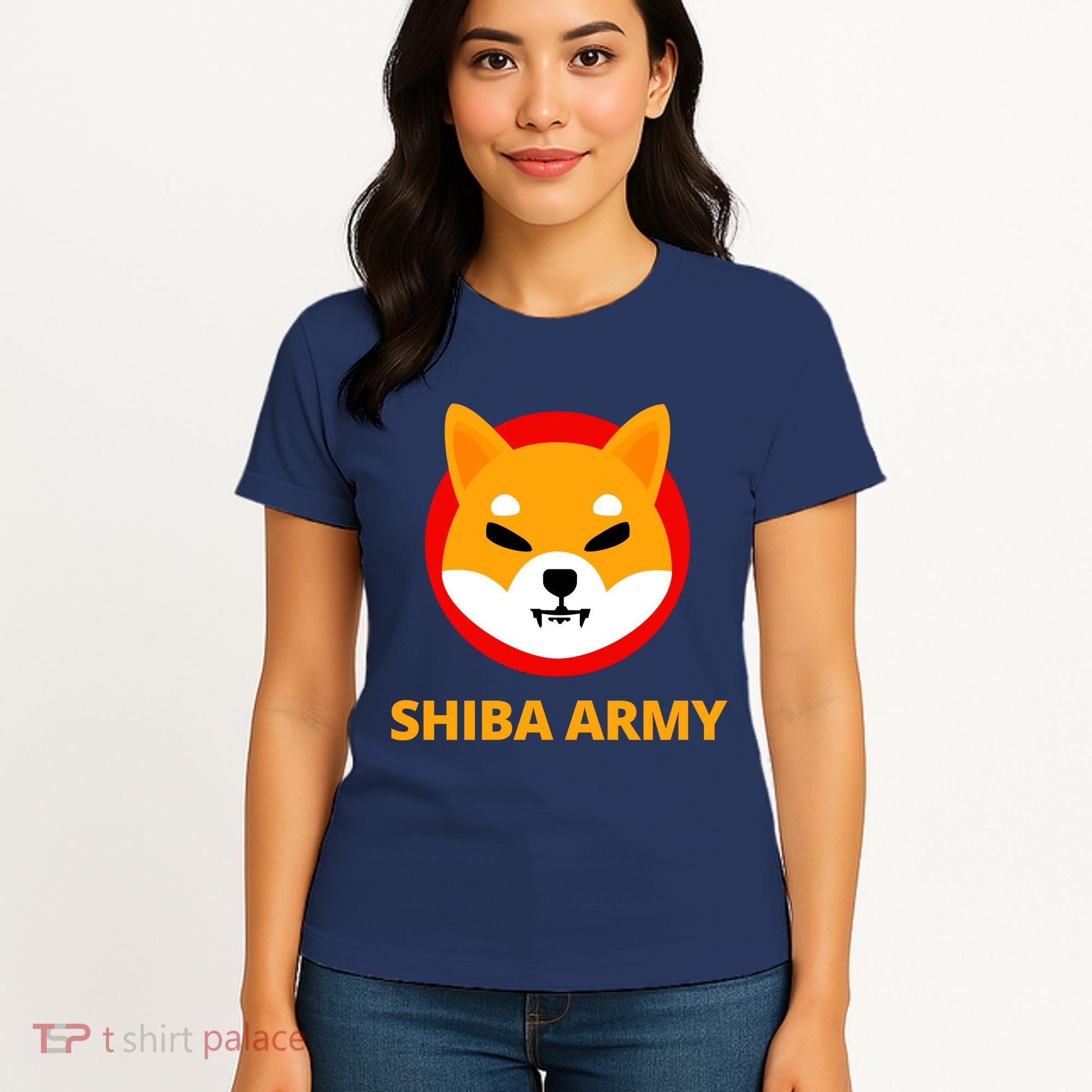 Shiba Army Crypto Currency Women's T-Shirt