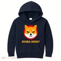 Shiba Army Crypto Currency Kids Hoodie thumb 0
