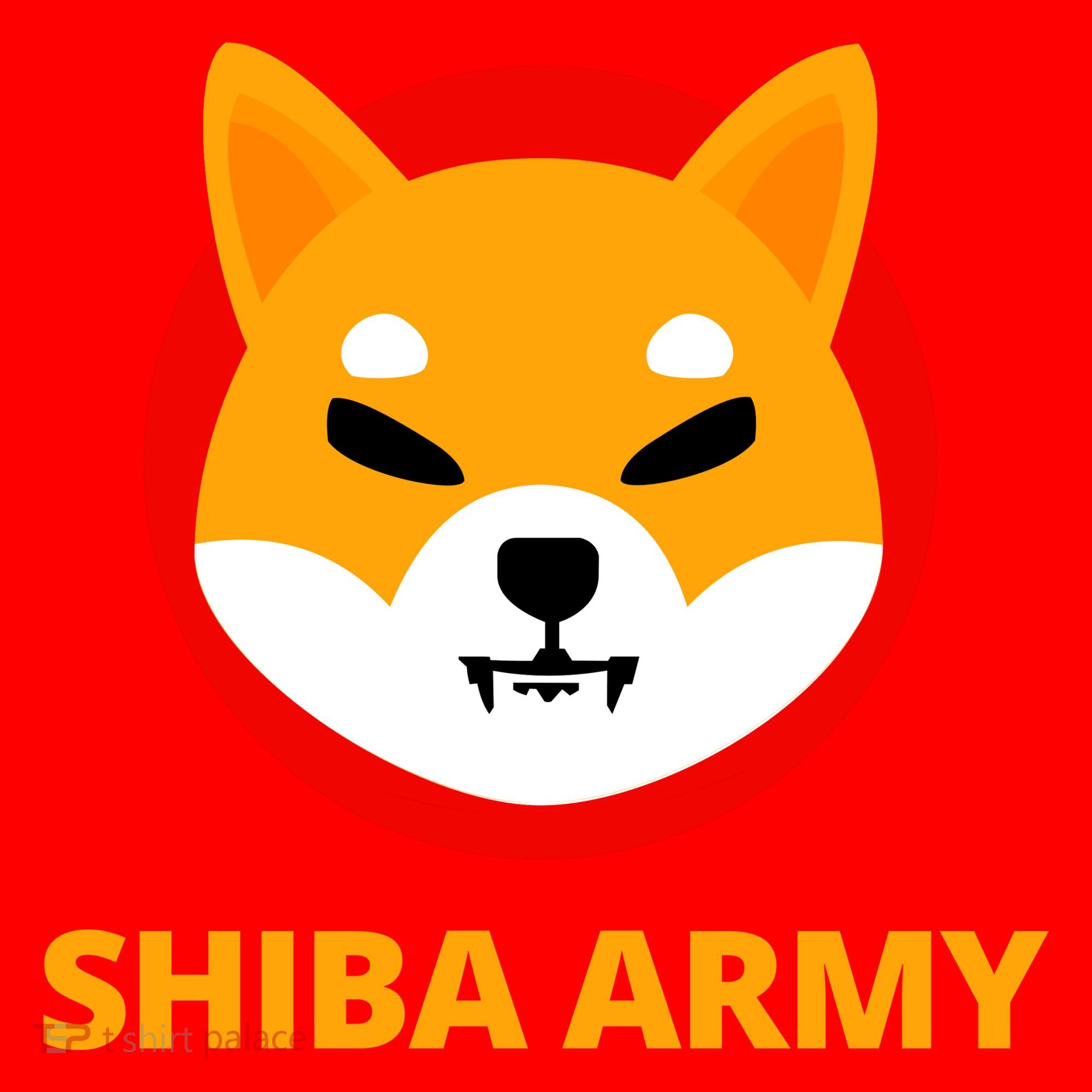 Shiba Army Crypto Currency Santa Hat