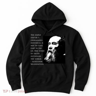Solzhenitsyn Anti Communist Conservative Hoodie