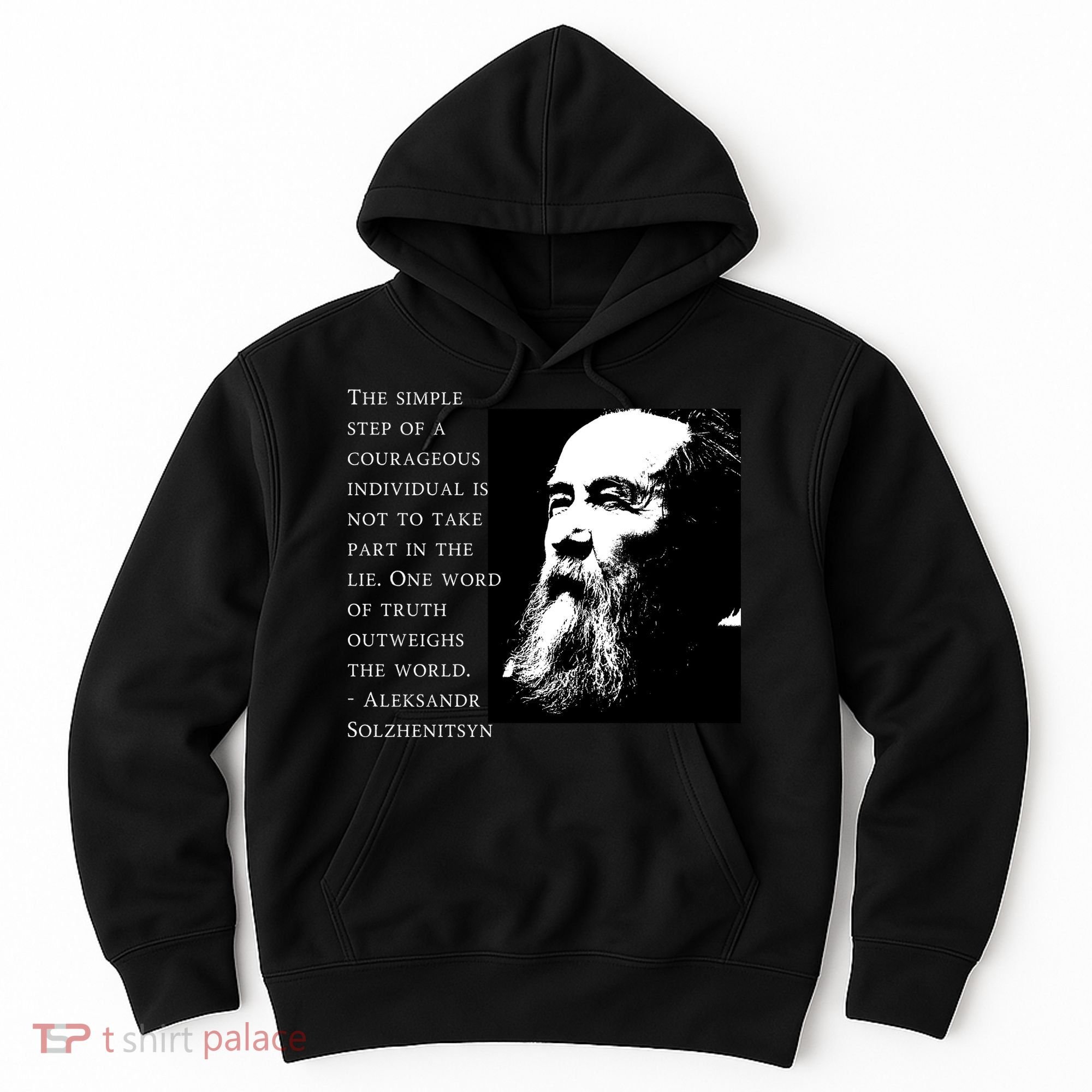 Solzhenitsyn Anti Communist Conservative Hoodie