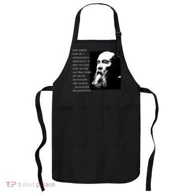 Solzhenitsyn Anti Communist Conservative Apron