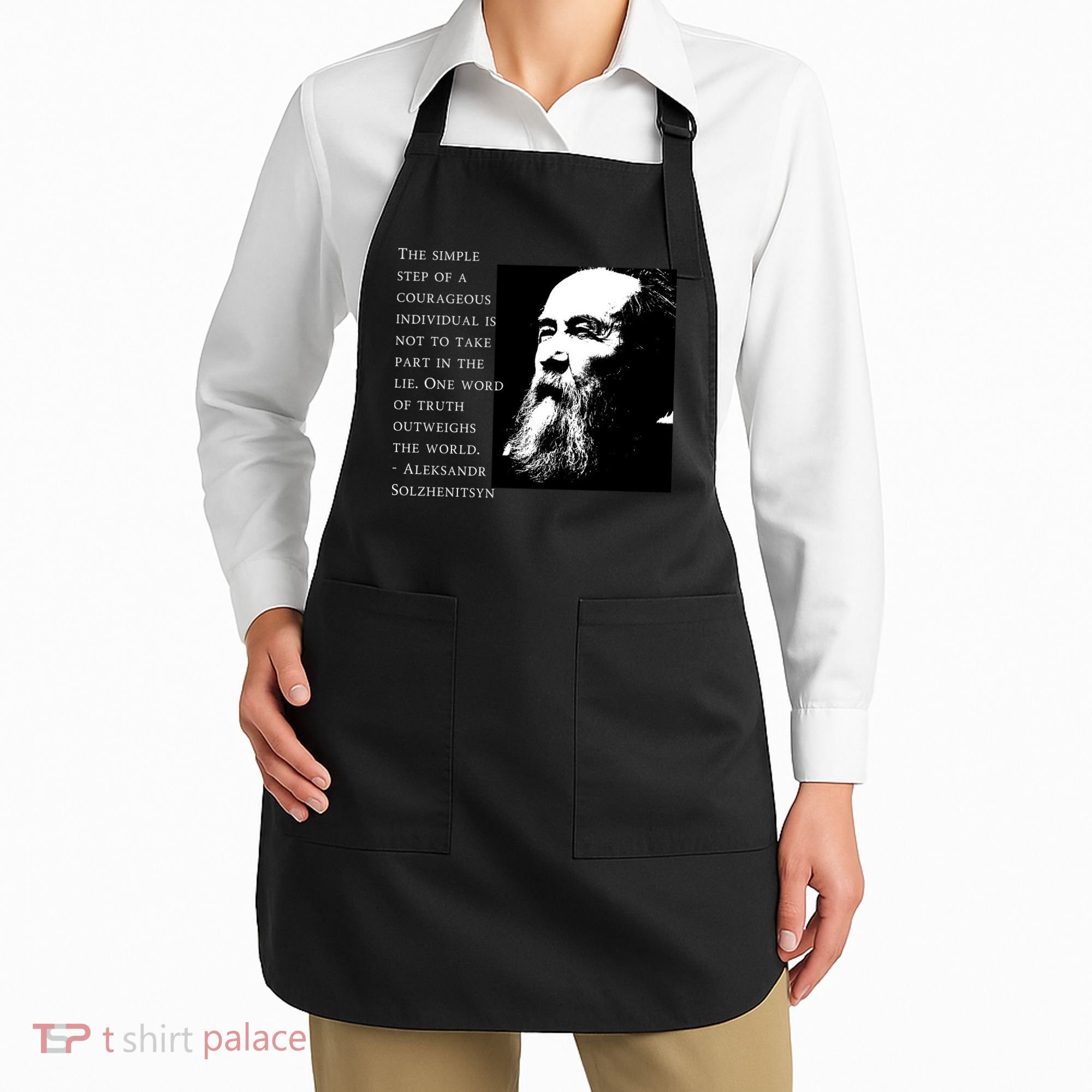 Solzhenitsyn Anti Communist Conservative Apron