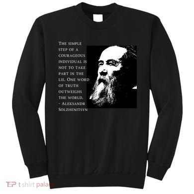 Solzhenitsyn Anti Communist Conservative Sweatshirt