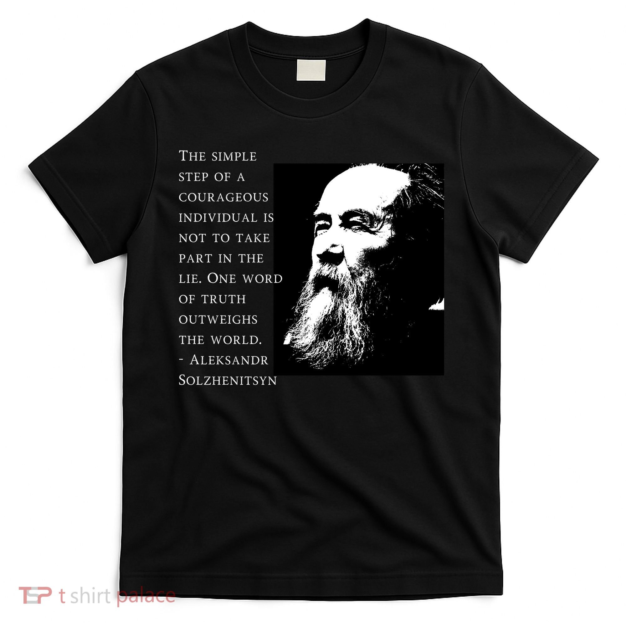 Solzhenitsyn Anti Communist Conservative T-Shirt