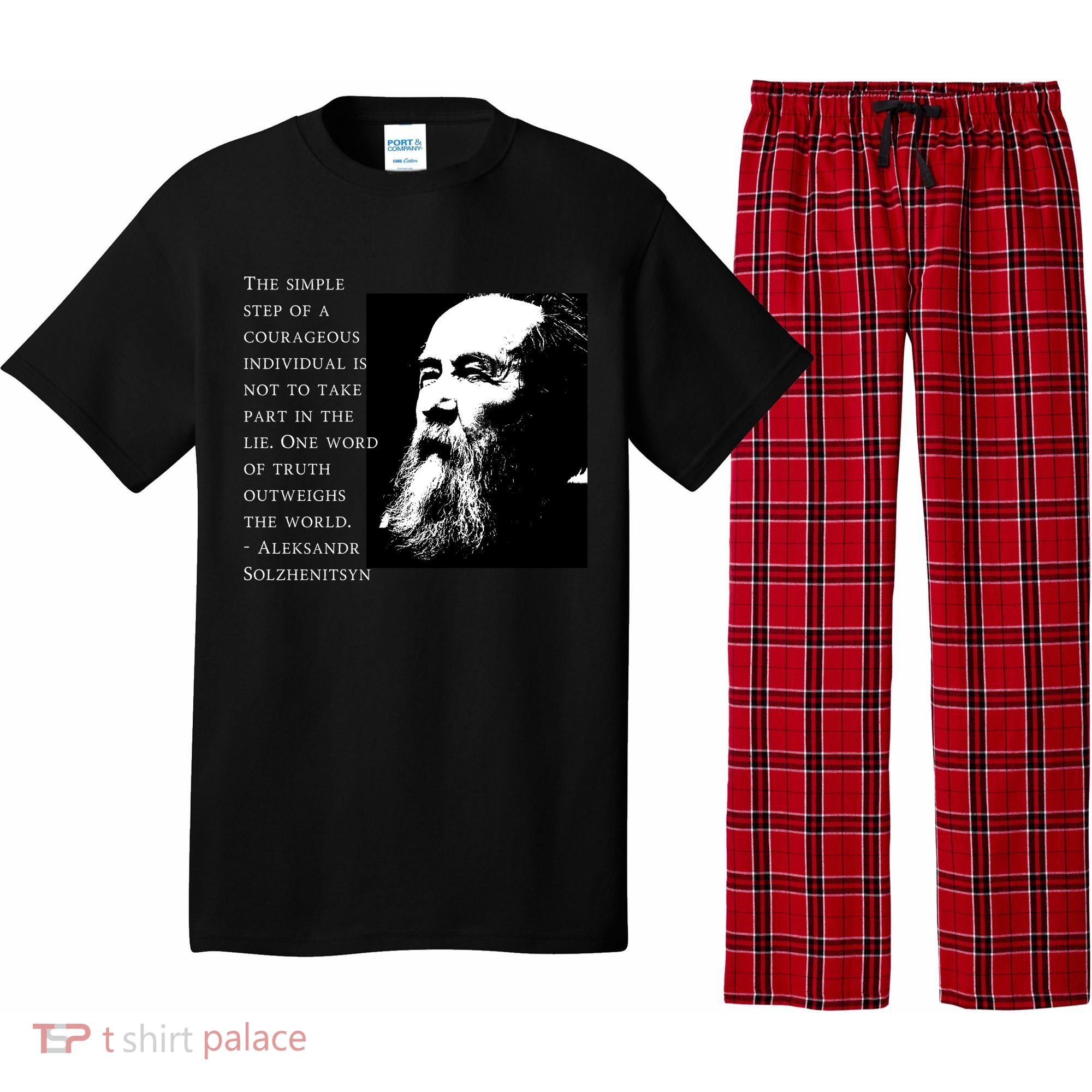 Solzhenitsyn Anti Communist Conservative Pajama Set