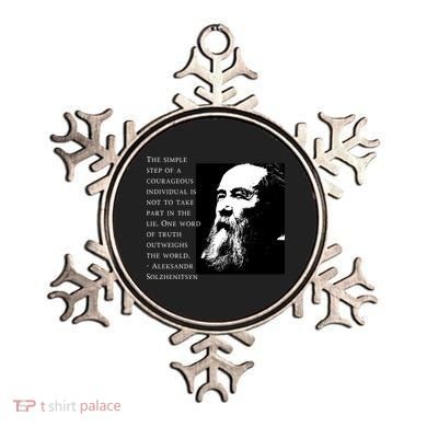 Solzhenitsyn Anti Communist Conservative Ornament