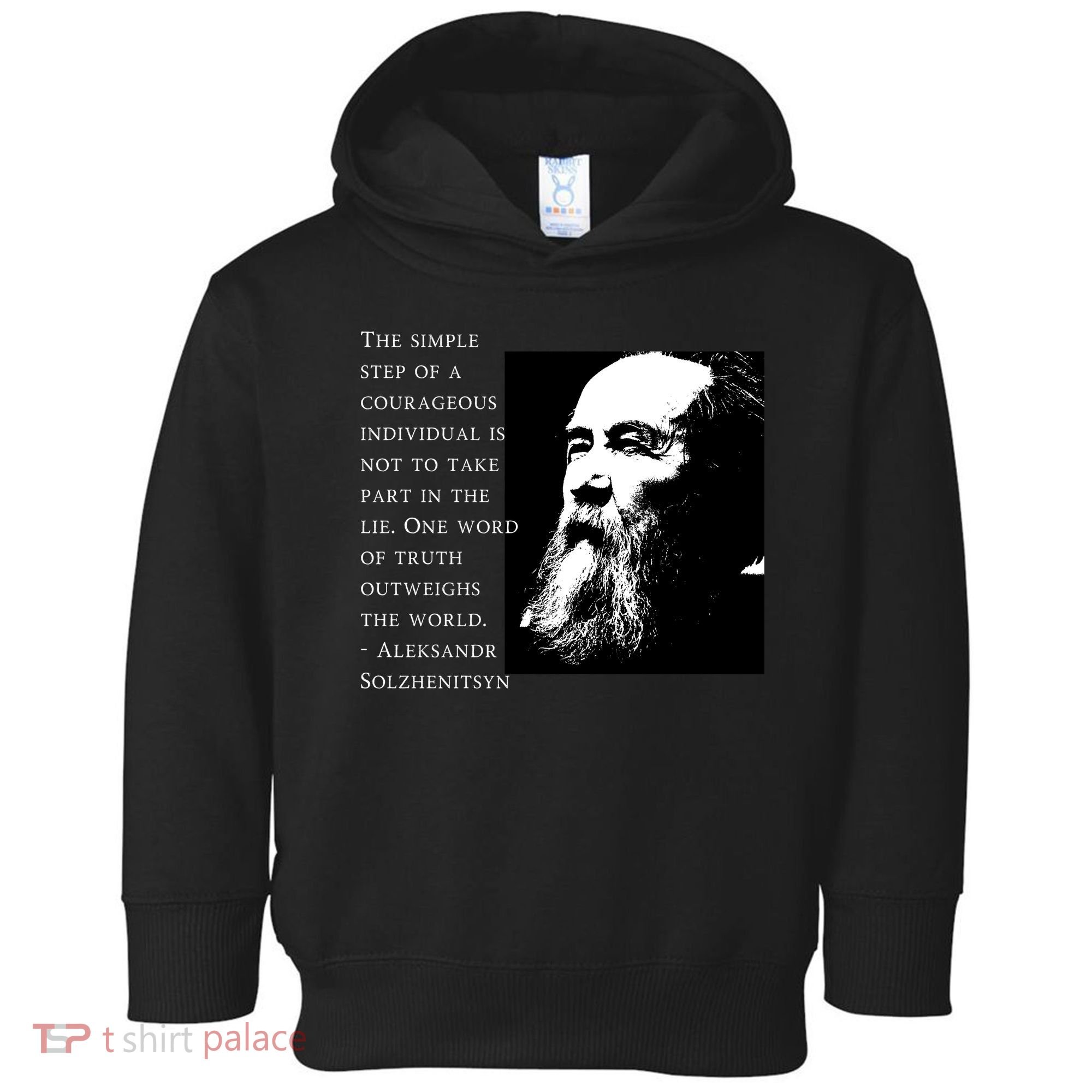 Solzhenitsyn Anti Communist Conservative Toddler Hoodie