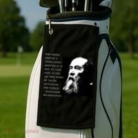 Solzhenitsyn Anti Communist Conservative Golf Towel thumb 2