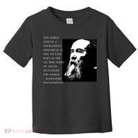 Solzhenitsyn Anti Communist Conservative Toddler T-Shirt thumb 0
