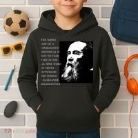 Solzhenitsyn Anti Communist Conservative Kids Hoodie thumb 2