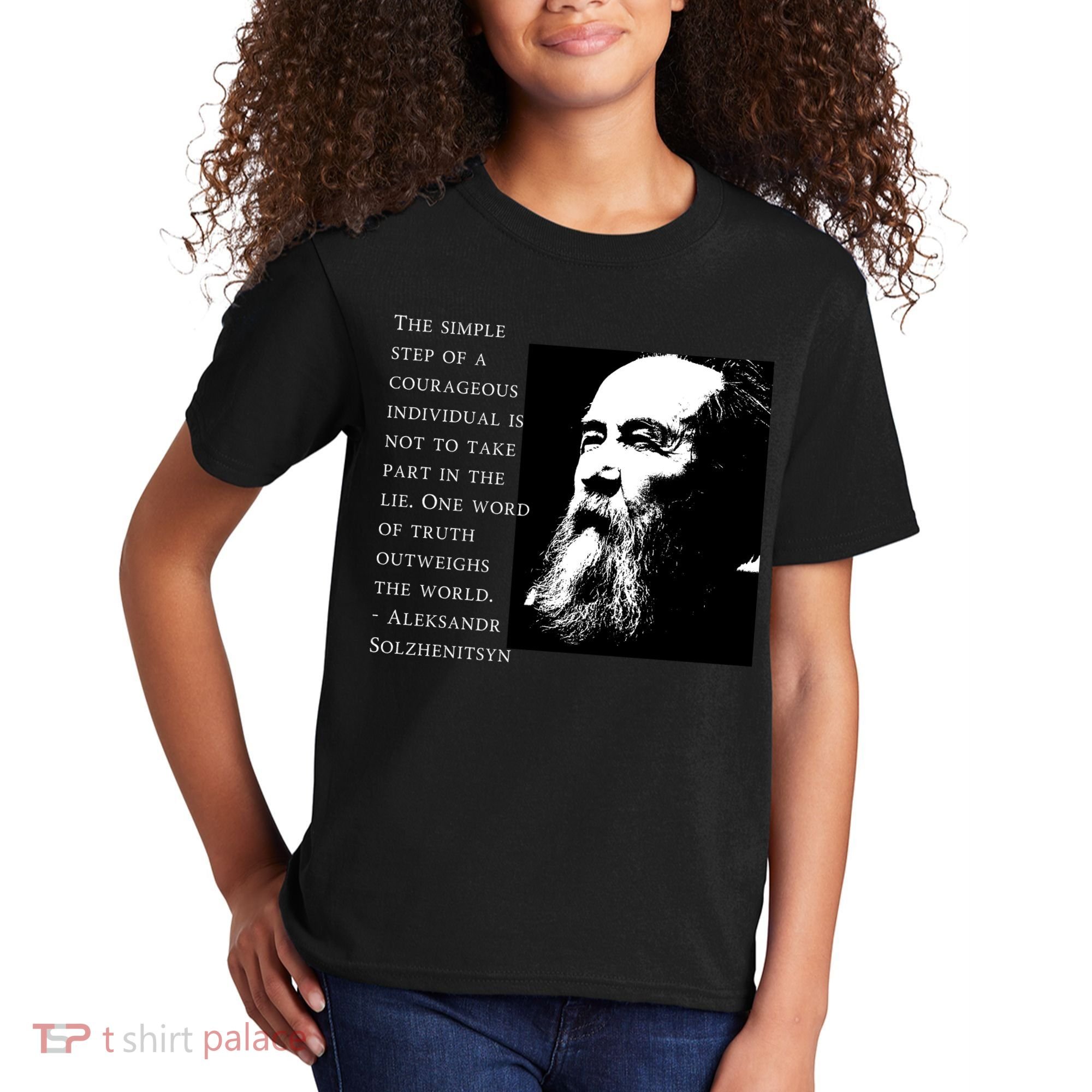 Solzhenitsyn Anti Communist Conservative Kids T-Shirt