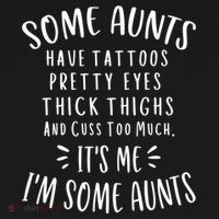 Some Aunts Cuss Too Much Funny Auntie Funny Gift Aunt Gift Ornament thumb 1