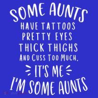 Some Aunts Cuss Too Much Funny Auntie Funny Gift Aunt Gift Apron thumb 3