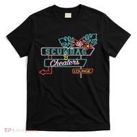 Scumbag And Cheaters Lounge T-Shirt thumb 0