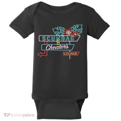 Scumbag And Cheaters Lounge Baby Bodysuit