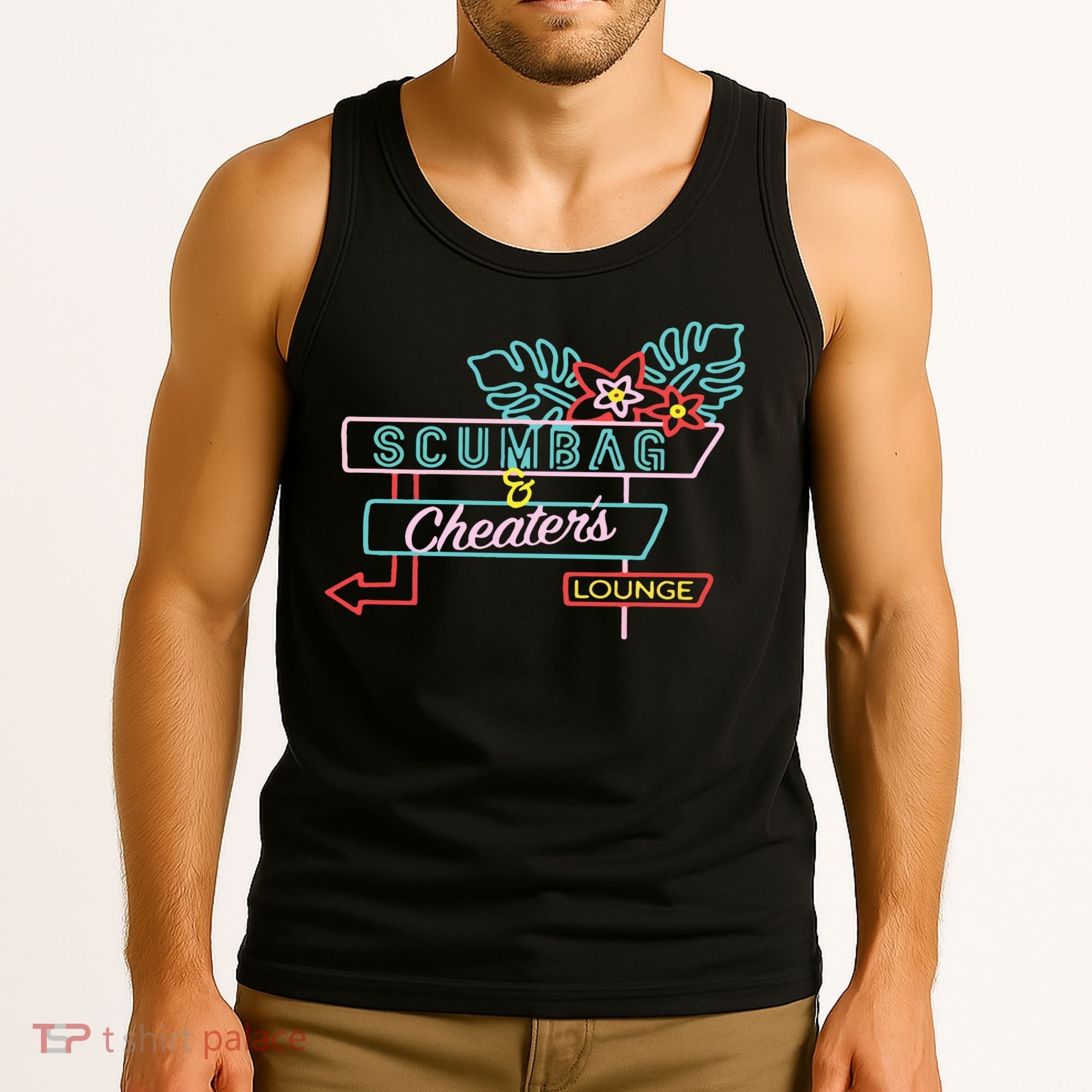Scumbag And Cheaters Lounge Tank Top