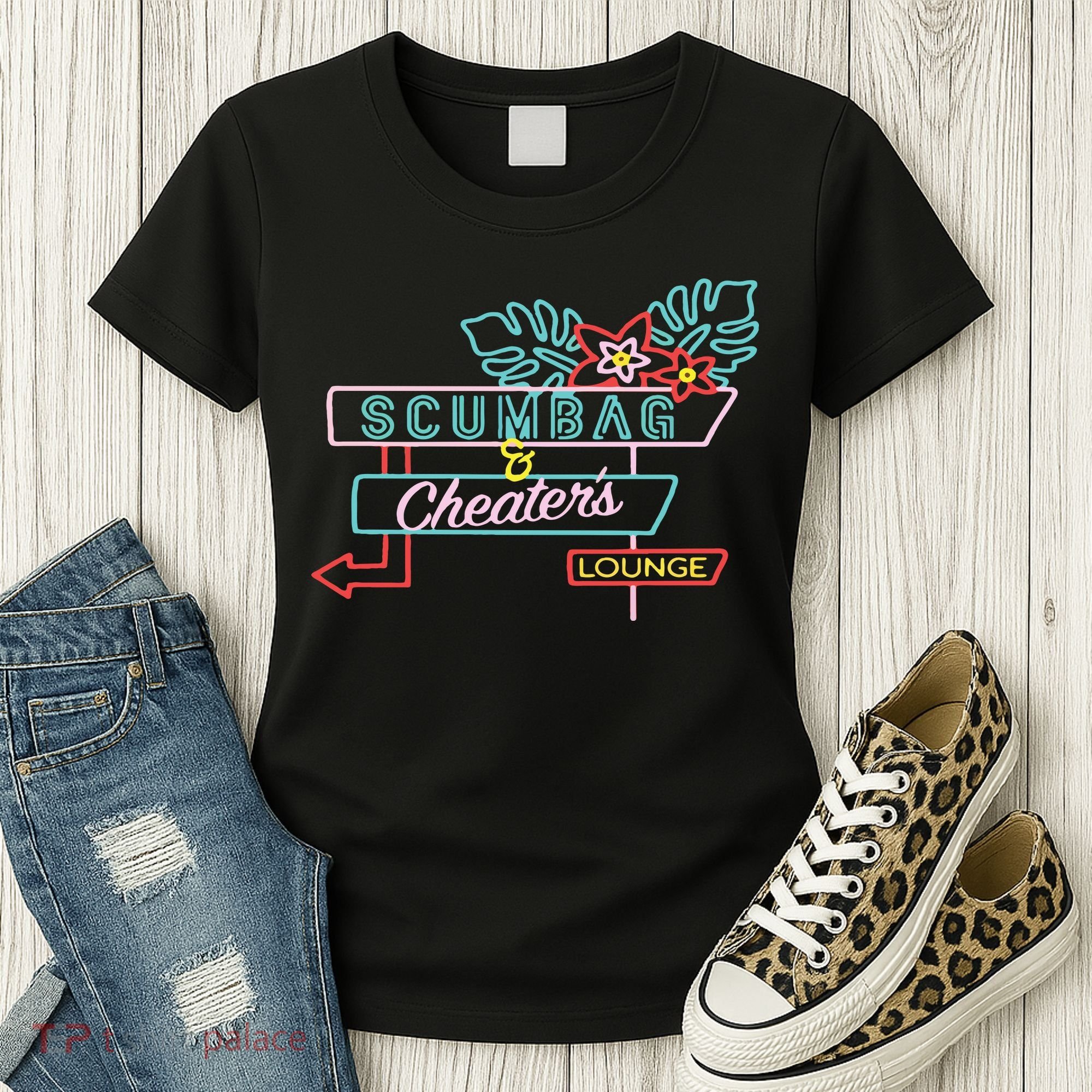 Scumbag And Cheaters Lounge Women's T-Shirt