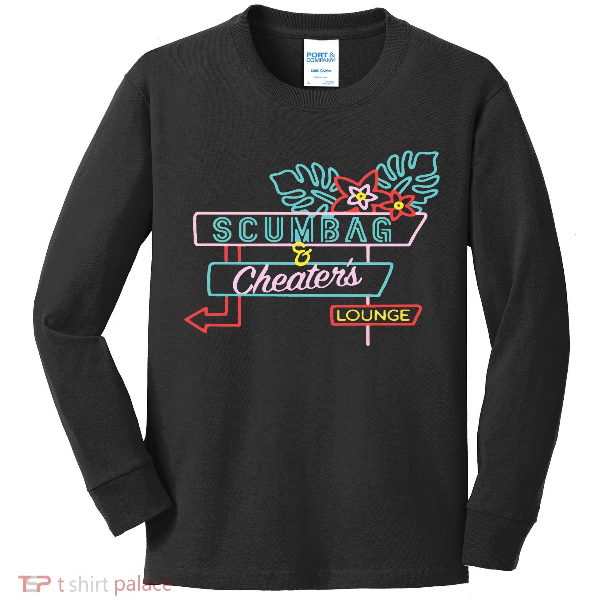 Scumbag And Cheaters Lounge Kids Long Sleeve Shirt