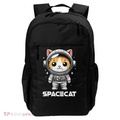 Spacecat Astronaut Cat Kitten Spaceman Cosmonaut Distressed Backpack