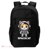 Spacecat Astronaut Cat Kitten Spaceman Cosmonaut Distressed Backpack thumb 0