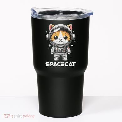 Spacecat Astronaut Cat Kitten Spaceman Cosmonaut Distressed Tumbler