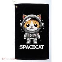 Spacecat Astronaut Cat Kitten Spaceman Cosmonaut Distressed Golf Towel thumb 0