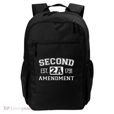 Second Amendment College University Style Backpack