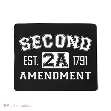 Second Amendment College University Style Mousepad