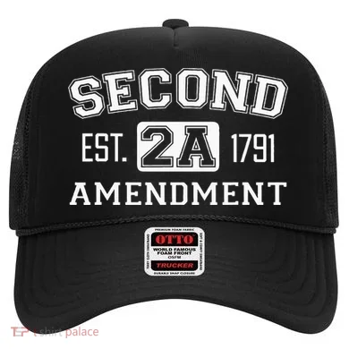 Second Amendment College University Style Hat