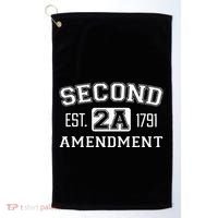 Second Amendment College University Style Golf Towel thumb 0