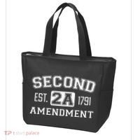 Second Amendment College University Style Tote Bag thumb 3