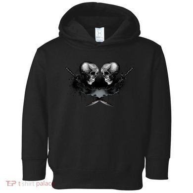 Skill And Cross Swords Toddler Hoodie