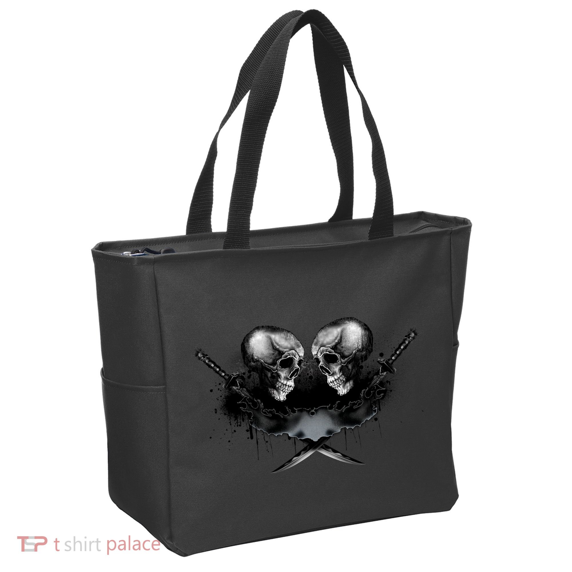 Skill And Cross Swords Tote Bag