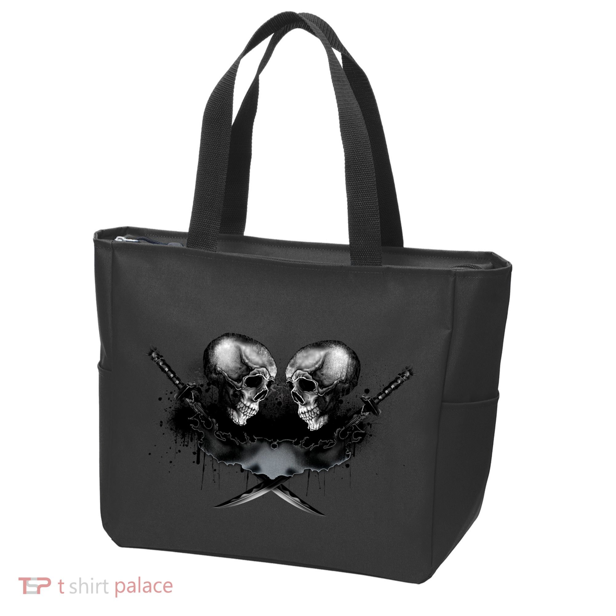 Skill And Cross Swords Tote Bag