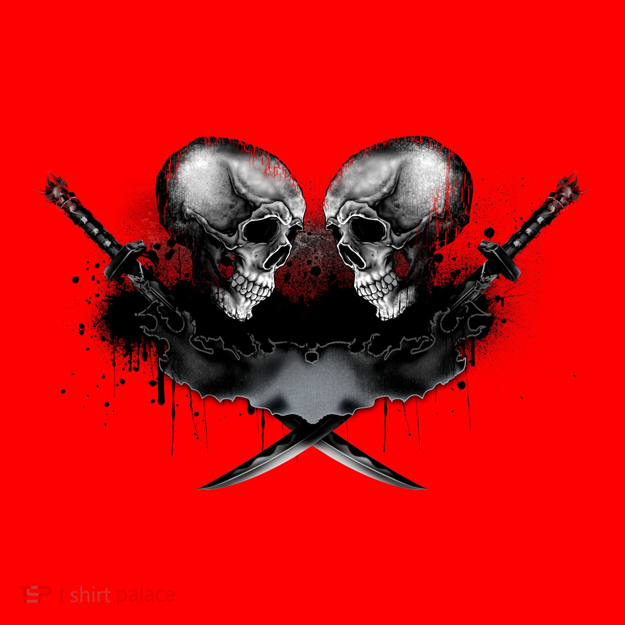 Skill And Cross Swords Santa Hat