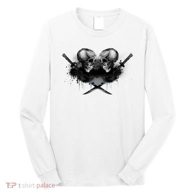 Skill And Cross Swords Long Sleeve Shirt