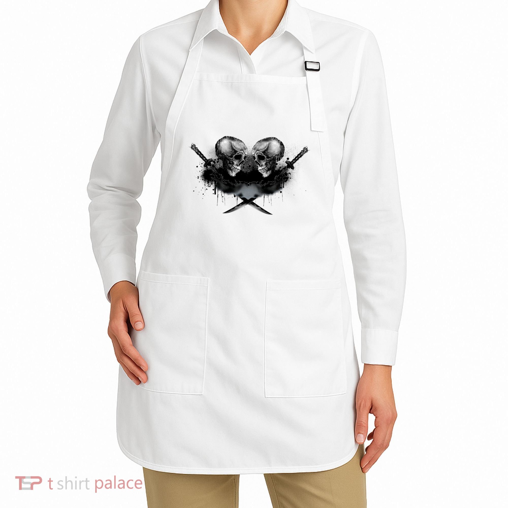 Skill And Cross Swords Apron