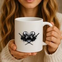 Skill And Cross Swords Coffee Mug thumb 3