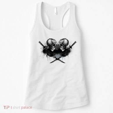 Skill And Cross Swords Women's Tank Top