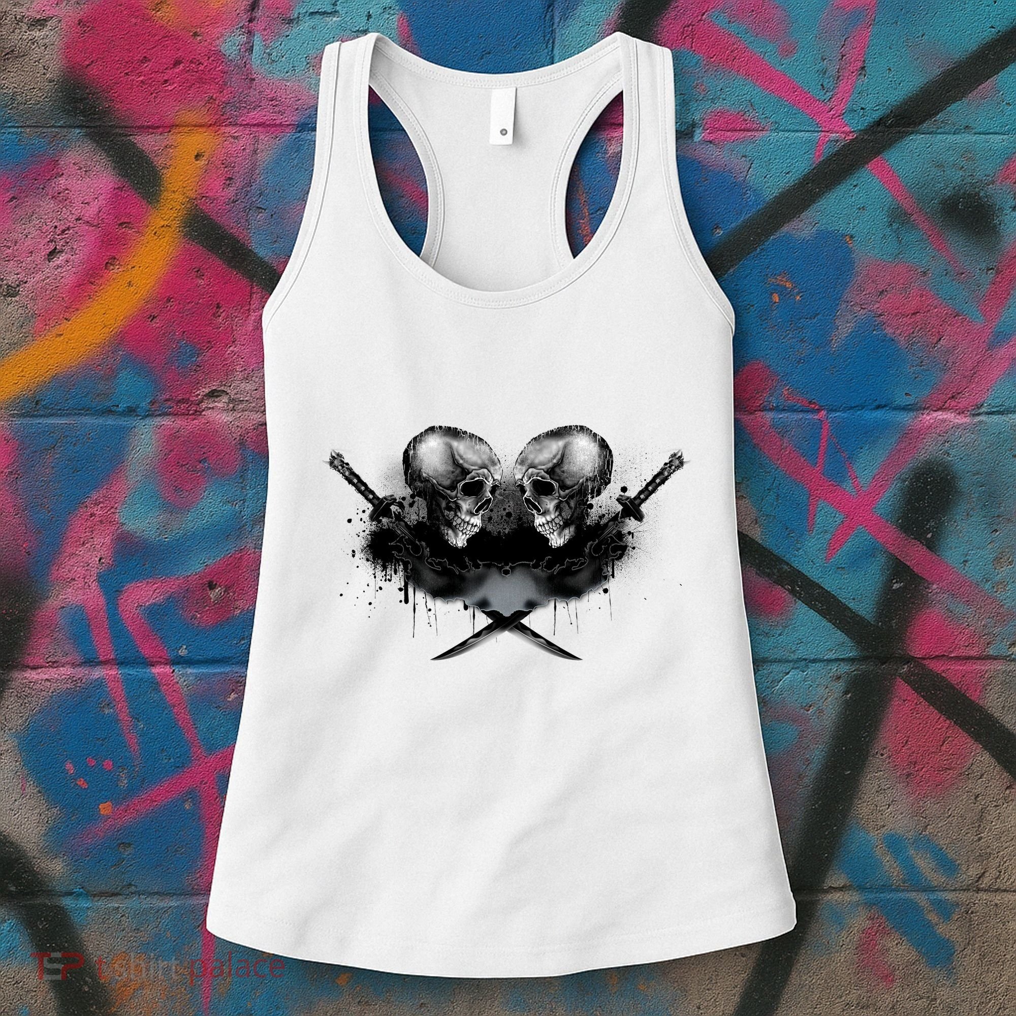 Skill And Cross Swords Women's Tank Top