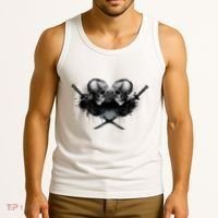 Skill And Cross Swords Tank Top thumb 3