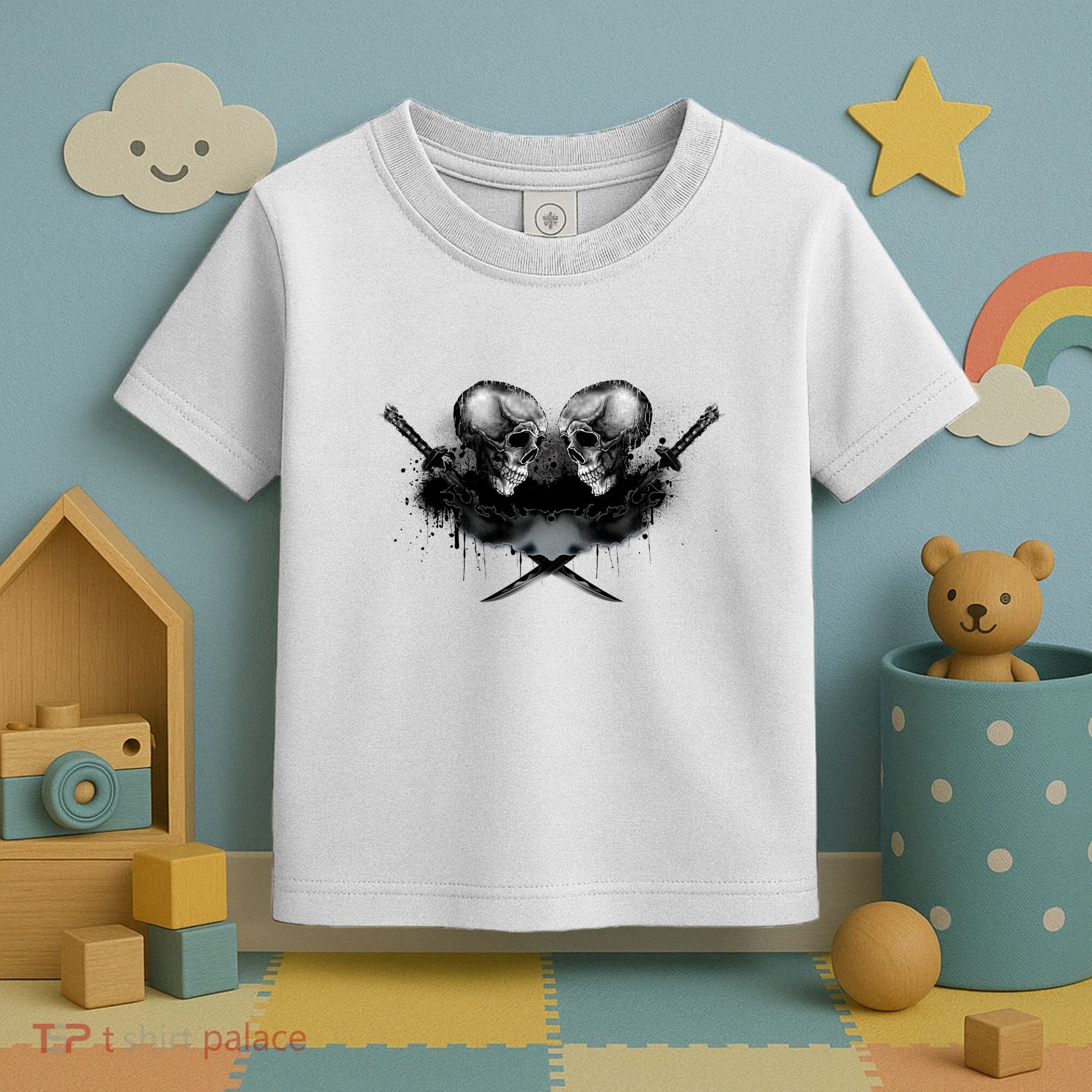 Skill And Cross Swords Toddler T-Shirt
