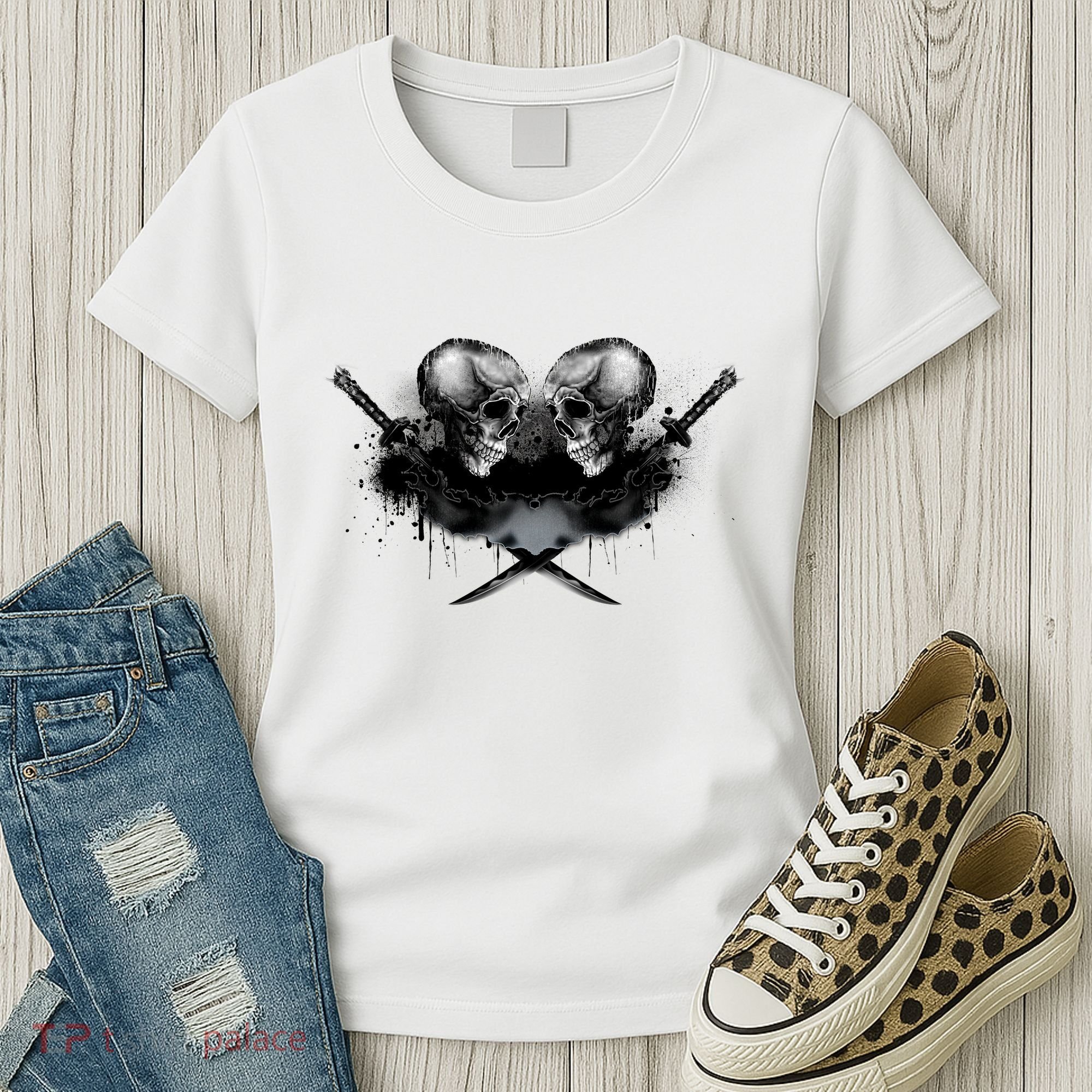 Skill And Cross Swords Women's T-Shirt