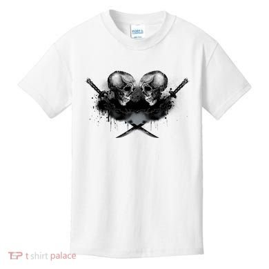 Skill And Cross Swords Kids T-Shirt