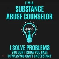 Substance Abuse Counselor I Solve Problems Gift Doggie Tank thumb 4