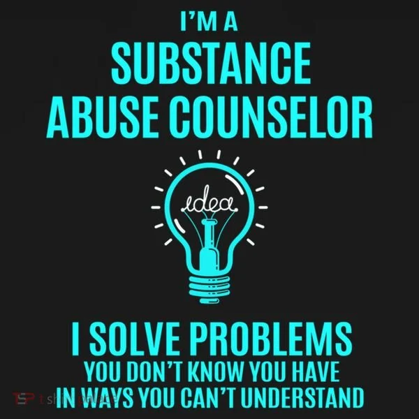 Substance Abuse Counselor I Solve Problems Gift Doggie Tank